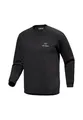 Produktbild: Herren Sweatshirt EMBLEM FLEECE CREW M Regular Fit aus recyceltem Polyester L
