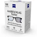 Produktbild: ZEISS Brillenputztücher Anti-Beschlag-Tücher, feucht, 13x 15 cm, aus Zellstoff, mit Antibeschlagwirkung, 100 Stück