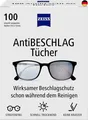 Produktbild: ZEISS AntiBeschlag Tücher 100 Stück für einen lang anhaltenden Beschlagschutz sc