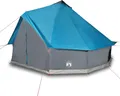 Produktbild: vidaXL Tipi-Familienzelt 12 Personen Blau Wasserdicht