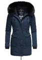Produktbild: Navahoo Wintermantel Luluna Prc edler Parka mit großer Kunstfellkapuze