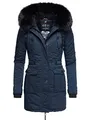 Produktbild: Navahoo Damen Warmer Winterparka mit Kapuze Luluna Prc Blau Gr. XS