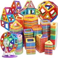 Produktbild: KRUMAD Magnetische Bausteine 84 Teile - Sensorik Spielzeug ab 3 Jahre - Magnetbausteine für Kinder - Lernspielzeug Geschenk Junge und Mädchen - Kreatives Konstruktionsspiel