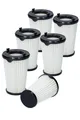 Produktbild: McFilter HEPA-Filter Filter 6x geeignet für AEG CX7-2 QX8 ERGORAPIDO, AEG Electrolux, Juno Zanker Zanussi 9001683755, passgenau, wie AEF150