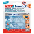 Produktbild: tesa Powerstrips TRANSPARENT Klebehaken für max. 200,0 g, 2,0 x 3,5 cm, 5 St.