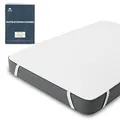 Produktbild: Matratzenschoner 180x200 Wasserdicht Oeko-TEX Zertifiziert von Twinzen - Matratzenschoner 180x200 Baumwolle Atmungsaktiv mit 4 Eckgummis
