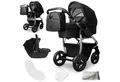 Produktbild: bergsteiger Kombi-Kinderwagen Babywagen Capri 3in1, Kombikinderwagen Komplettset, (10-tlg)
