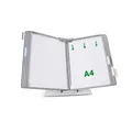 Produktbild: tarifold Sichttafelsystem 434100 DIN A4 grau mit 10 St. Sichttafeln, 1 St.