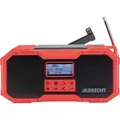 Produktbild: Albrecht DR 112 DAB+ Outdoor Kurbelradio - Schwarz/Rot