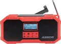 Produktbild: Albrecht DR 112 DAB+ Outdoor Kurbelradio Schwarz Rot (27911)