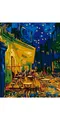 Produktbild: VBS Malvorlage Malen nach Zahlen Van Gogh Cafe, 40 cm x 50 cm auf Keilrahmen