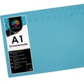 Produktbild: OfficeTree Schneidematte 0184, A1, blau, 90 x 60cm, selbstheilend