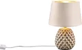 Produktbild: Trio Leuchten Tischleuchte Ariana E14, beige, Keramik