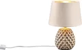 Produktbild: Trio Leuchten Tischleuchte Ariana E14, beige, Keramik  Tischleuchte