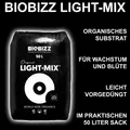 Produktbild: BioBizz Light Mix 50L Erde Substrat Pflanzerde Anzucht Pflanzenzucht Soil Perlit
