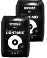 Produktbild: Biobizz Light Mix 2 x 50L Säcke, Gesamt 100L Perlite Grow Pflanzen Blumen Erde