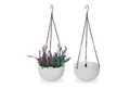 Produktbild: relaxdays Blumenampel mit Wasserspeicher 2er Set