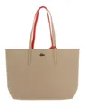 Produktbild: LACOSTE Anna Shopping Bag Schultertasche Viennois Grenadine hellbraun Neu
