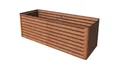 Produktbild: GFP Primeyard Luca Cortenstahl-Hochbeet 190x70x65 cm - stabiles Gartenbeet mit natürlicher Rostoptik & sicherem Kantenschutz, inkl. Wühlmausgitter