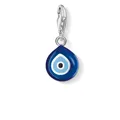 Produktbild: Damen Charm-Anhänger Türkisches Auge Charm Club 925 Sterling Silber 0829-007-1