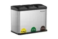 Produktbild: SONGMICS Mülleimer, Mülltrennsystem, Abfalleimer, Edelstahl, 45 L