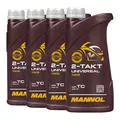 Produktbild: 4 (4x1) Liter MANNOL 2-Takt Universal 2-T Motorenöl