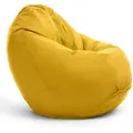 Produktbild: Bruni Sitzsack, Gelb, Kunststoff, 90x90x90 cm, Wohnzimmer, Hocker, Sitzsäcke, XXL Sitzsäcke