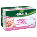 Produktbild: Humer 20 Einweg-Baby-Fliegenbits sind Einweg-Babyfliegenspitzen, extra weich, hy