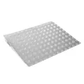 Produktbild: TRUTZHOLM Türschwellenrampe von 4-10 cm Höhe Traglast 250 kg Aluminium grau Stufenrampe Türrampe Überfahrhilfe (4-6 cm)