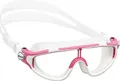Produktbild: Cressi Baloo Goggles - Einscheibenbrille zum Schwimmen, Schwimmbad und Schnorcheln, Rosa/Weiß, 2/7 Jahre, Junior Unisex