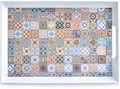 Produktbild: Zeller Melamintablett, 50x35x5cm, Mosaik