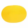 Produktbild: Continenta Tischset Oval Platzdecke Platzmatte Untersetzer 45 x 31 cm Gelb