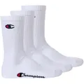 Produktbild: Champion Unisex Socken, 3 Paar - Crew Socken Basic Weiß EU 35-38