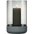 Produktbild: Windlicht CALMA M aus dunkelgrauem Beton