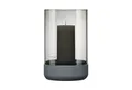 Produktbild: blomus Tafelkerze blomus Windlicht CALMA grau Teelichthalter Windlichtglas