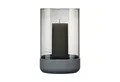 Produktbild: blomus Kerzenhalter Calma Windlicht M Steel Gray Smoke