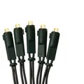 Produktbild: hellum 50-tlg. LED Lichterkette, Lichterkette innen mit Stecker, Lichterkette Weihnachtsbaum mit 50 warmweißen LED, Lichterkette innen mit beleuchteter Länge 7,35 m und grünem Kabel < 59 lm 563511