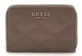 Produktbild: GUESS Tamsin SLG Medium Zip Around Wallet Geldbörse Dark Taupe braun Neu