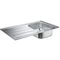 Produktbild: Edelstahlspüle Grohe K200 mit 1 Becken 860 x 500 mm reversibel - 31552SD1