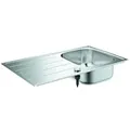 Produktbild: Grohe Einbauspüle K200 45-S 86/50 1.0 rev 86x50cm, m Tropffl, aufl, 1 Beck., ES