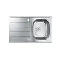 Produktbild: Grohe Edelstahlspüle K200 45-S 86/50 1.0 rev, Edelstahl, 86/50 cm