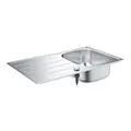 Produktbild: GROHE K200 Edelstahlspüle mit Abtropffläche, 86x50mm, edelstahl (31552SD1)