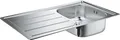 Produktbild: Grohe Edelstahlspüle K200 mit 1 Becken BxT: 860x500mm