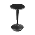 Produktbild: Dönges Ergonomische Stehhilfe mit Swingfuß, schwarz (stehhilfen arbeitshocker)