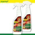 Produktbild: Manna 2 x 0,5 L Calcium Plus Spray Calciummangel Tomaten Kernobst Blütenfäule