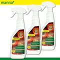 Produktbild: Manna 3 x 0,5 L Calcium Plus Spray Calciummangel Tomaten Kernobst Blütenfäule