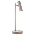 Produktbild: casa NOVA LED-Tischlampe - H 47 cm - Sandfarben - Metall - dimmbar