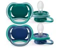 Produktbild: Philips Avent Schnuller Beruhigungssauger Ultra Air 6 - 18 Monate blau SCF085/31