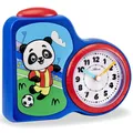 Produktbild: Kinderwecker Fußball ohne Ticken Sweep für Jungen Blau Geschenk - ATLANTA 2145/5