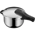 Produktbild: WMF Perfect One Pot Schnellkochtopf Induktion 4,5l, Dampfkochtopf, großes Kochsignal, 2 Kochstufen, abnehmbarer Deckelgriff, Cromargan Edelstahl